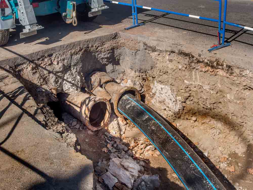 broken sewer pipes West Columbia, SC