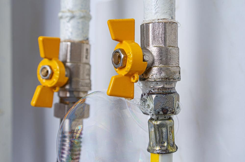 damaged gas line Columbia, SC