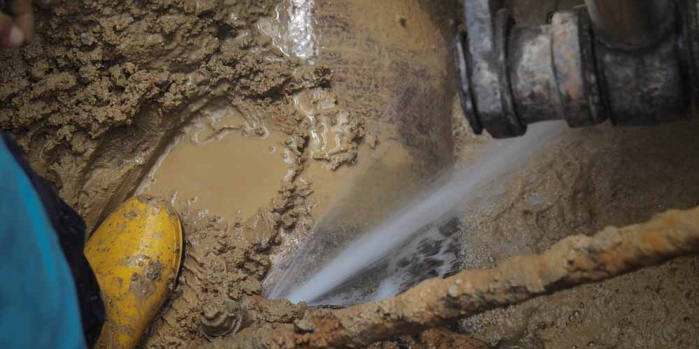 sewer repair outdoors sewer repair outdoors